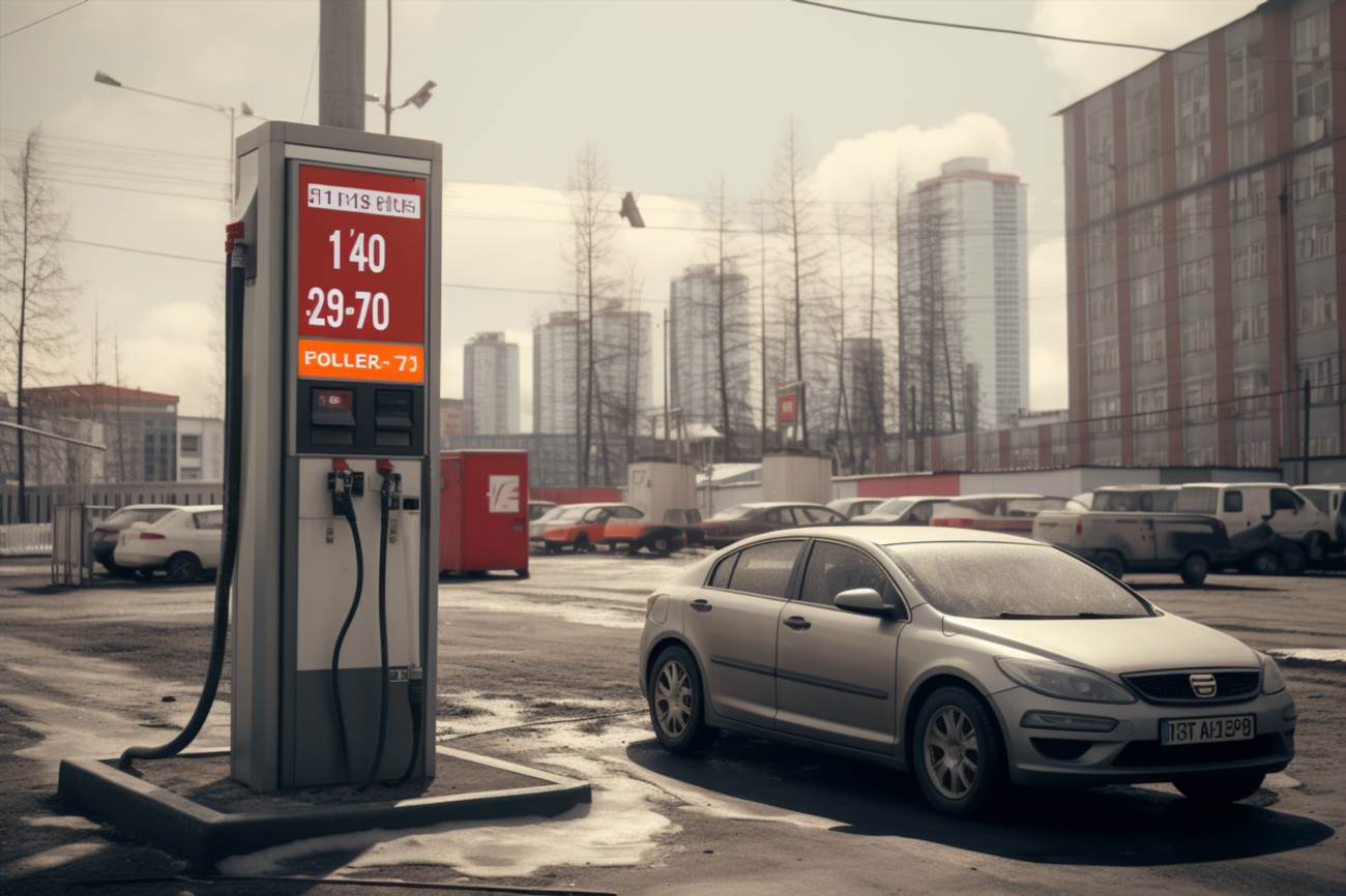 Was kostet benzin in russland?